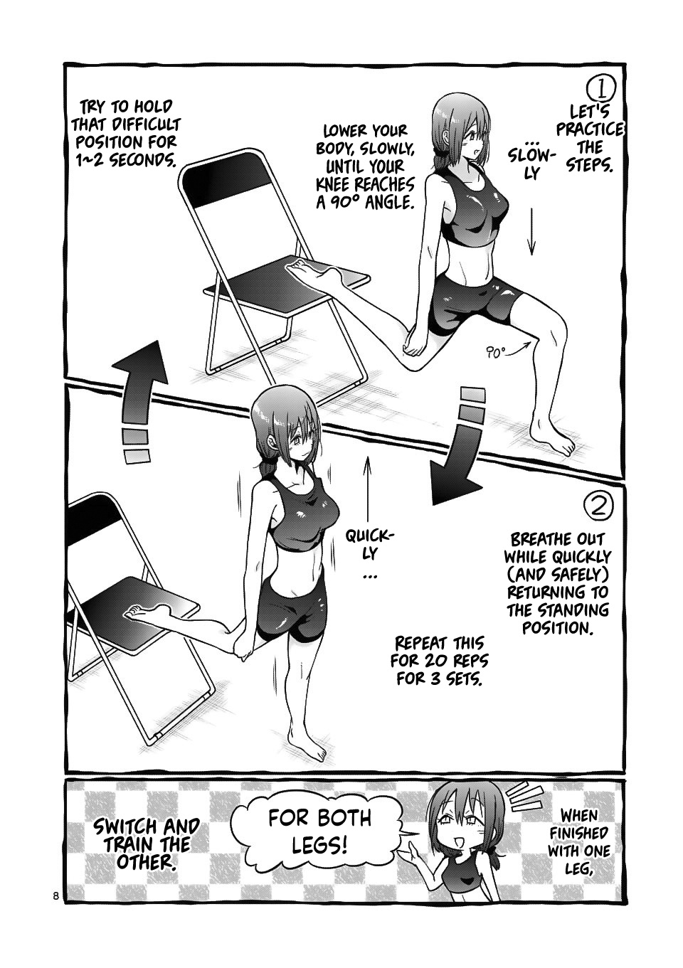 Danberu Nan Kiro Moteru? - Chapter 64: Bulgarian Split Squats