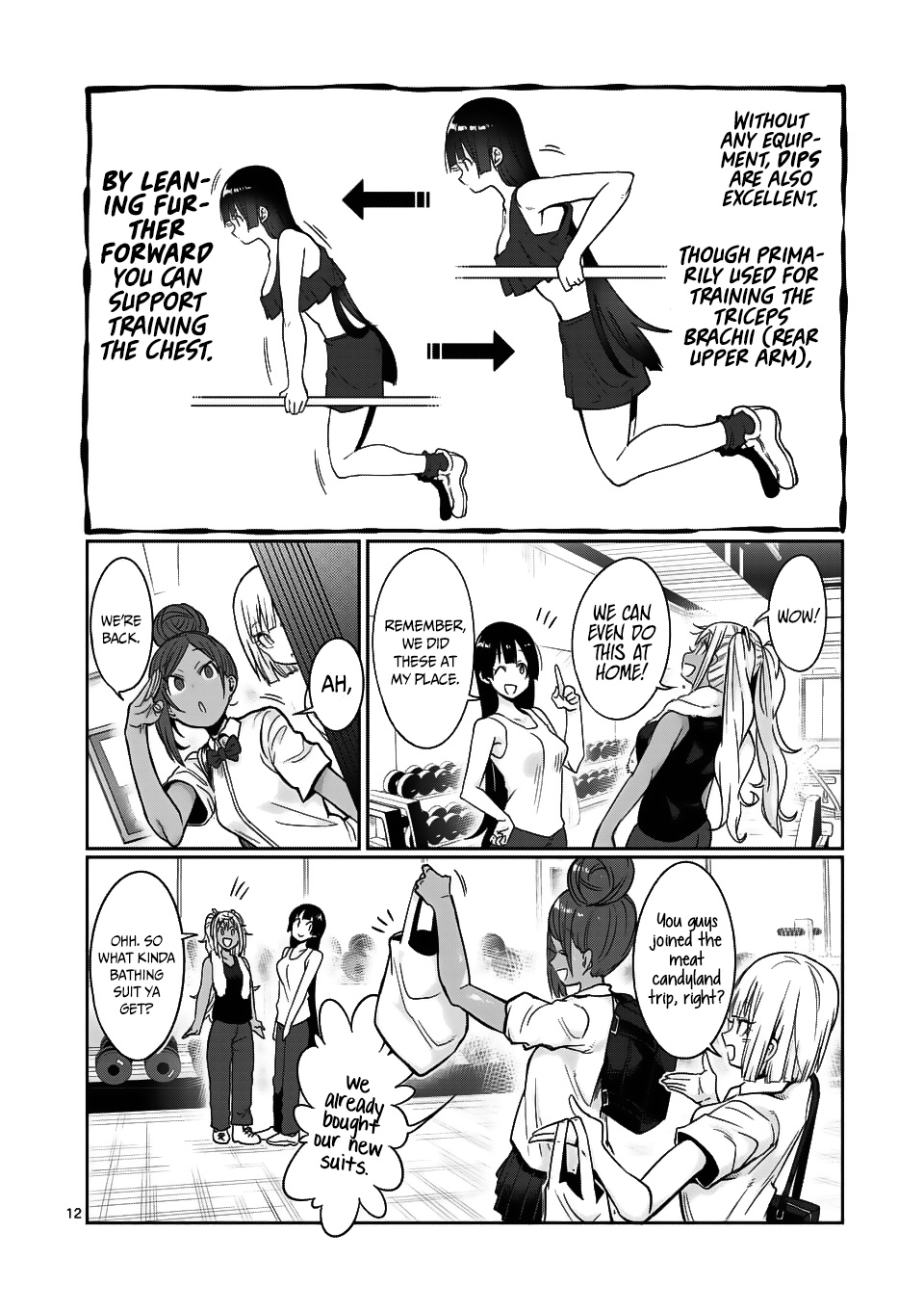 Danberu Nan Kiro Moteru? - Chapter 52: Decline Bench Press