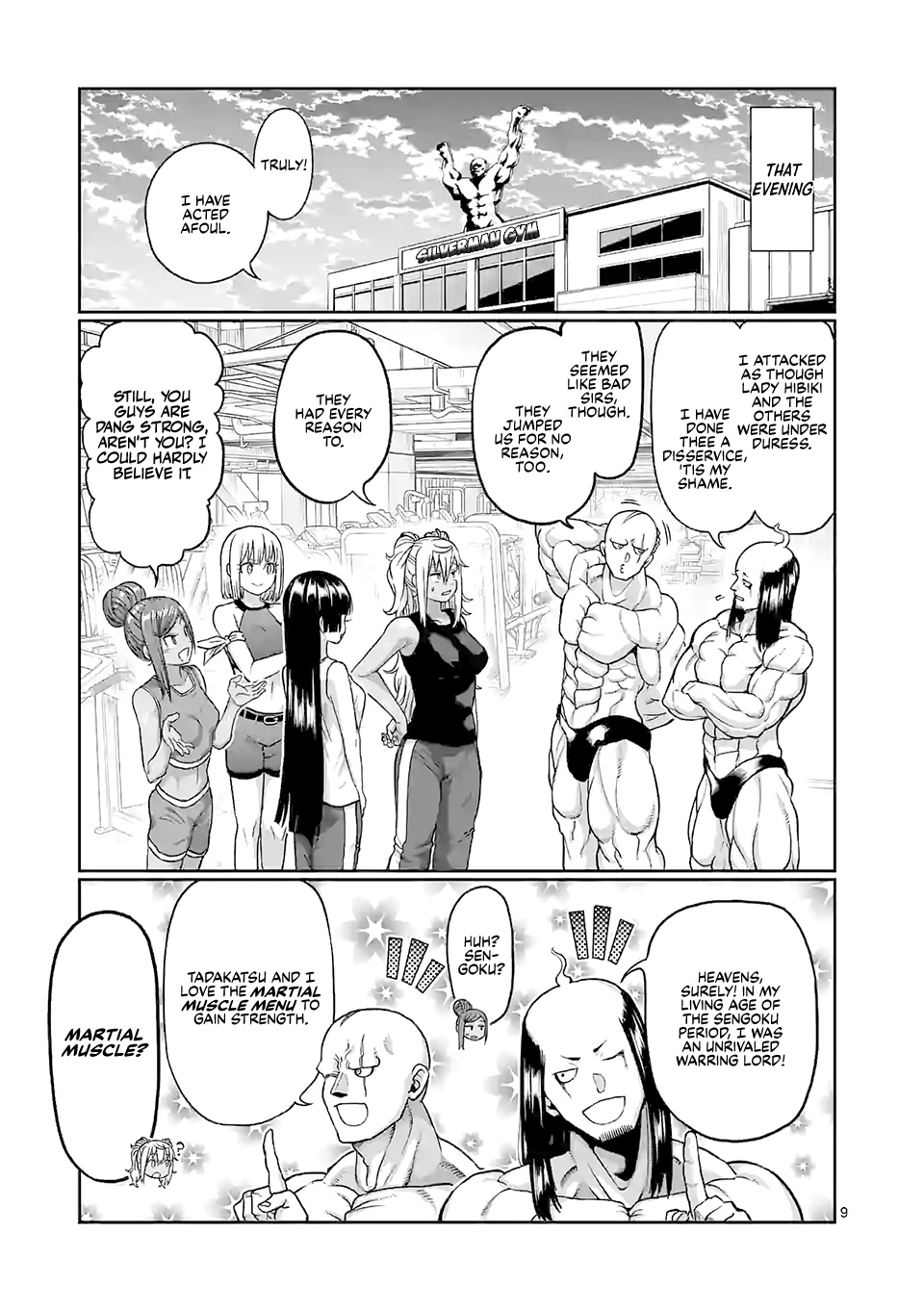 Danberu Nan Kiro Moteru? - Vol.13 Chapter 112: Martial Muscle Menu: Back