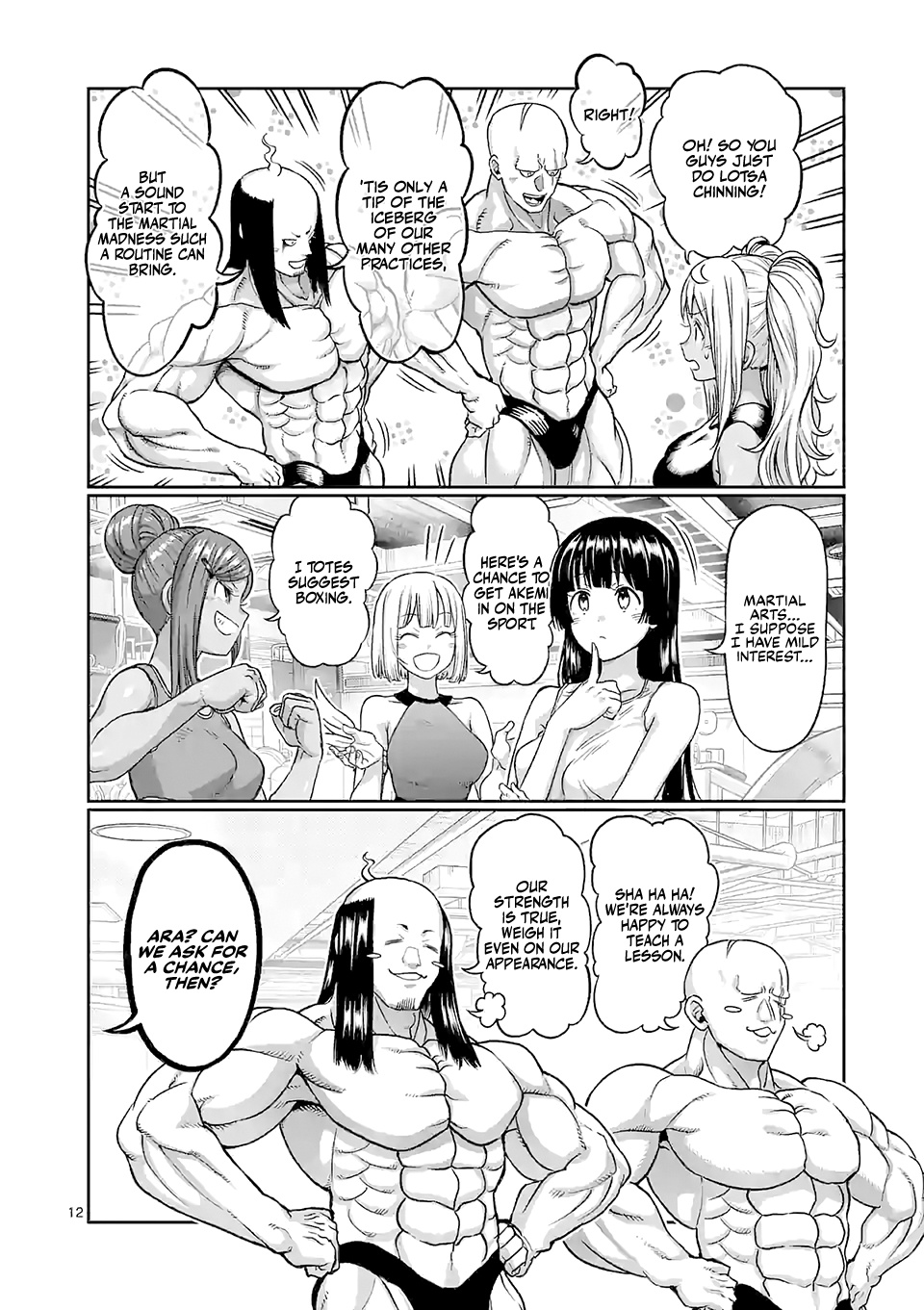 Danberu Nan Kiro Moteru? - Vol.13 Chapter 112: Martial Muscle Menu: Back