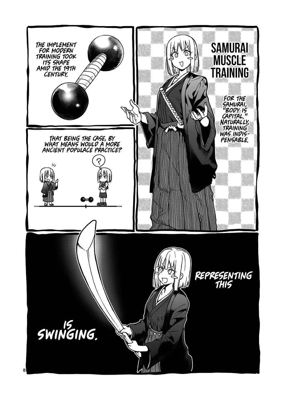 Danberu Nan Kiro Moteru? - Chapter 59: Samurai Muscle Training