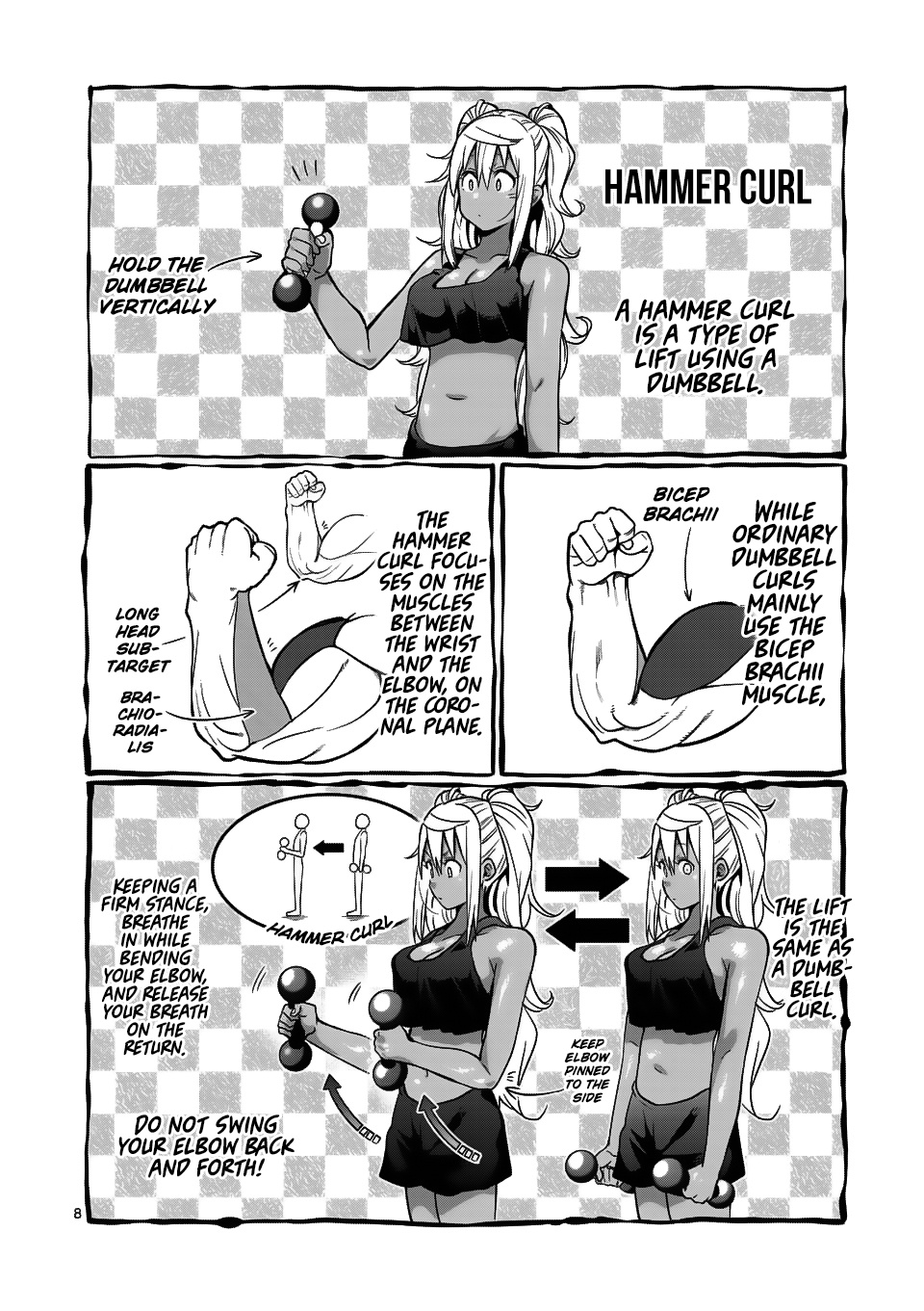 Danberu Nan Kiro Moteru? - Chapter 57: Hammer Curls