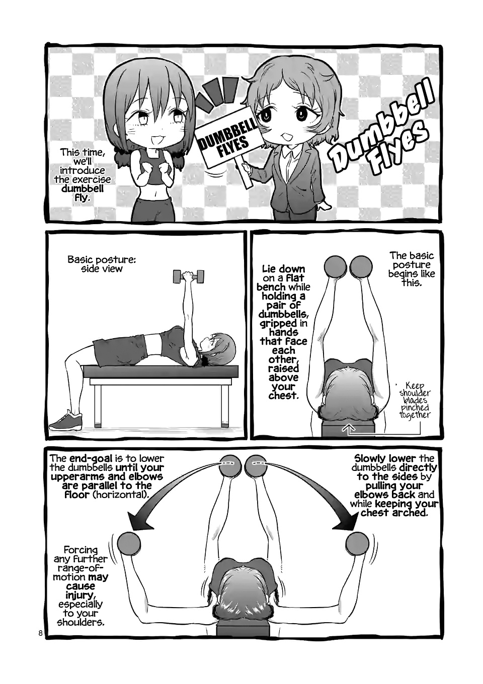 Danberu Nan Kiro Moteru? - Vol.19 Chapter 165: Dumbbell Flyes