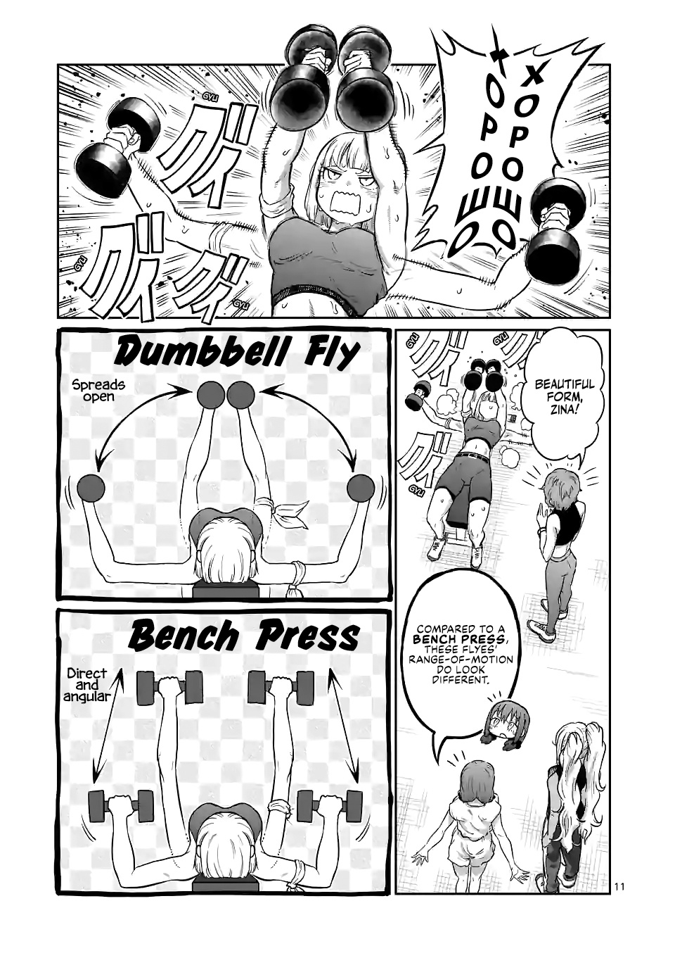 Danberu Nan Kiro Moteru? - Vol.19 Chapter 165: Dumbbell Flyes