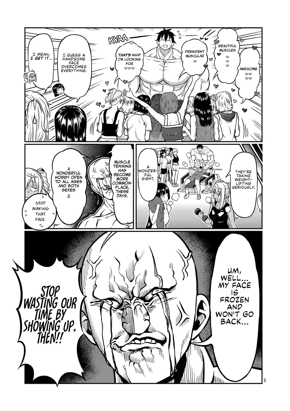 Danberu Nan Kiro Moteru? - Chapter 133: Facial Muscle Training