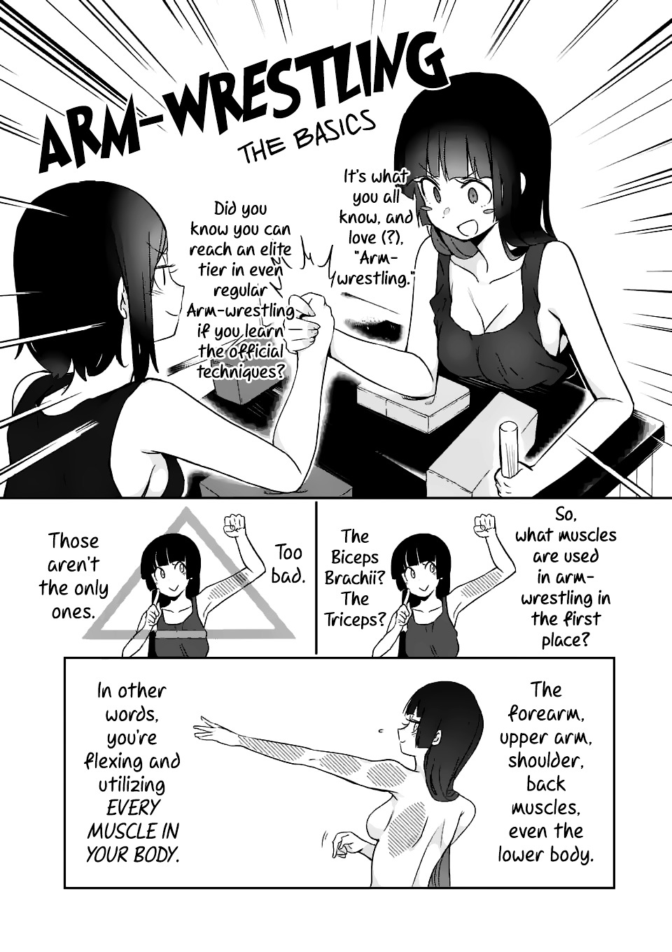 Danberu Nan Kiro Moteru? - Chapter 17 : Arm-Wrestling