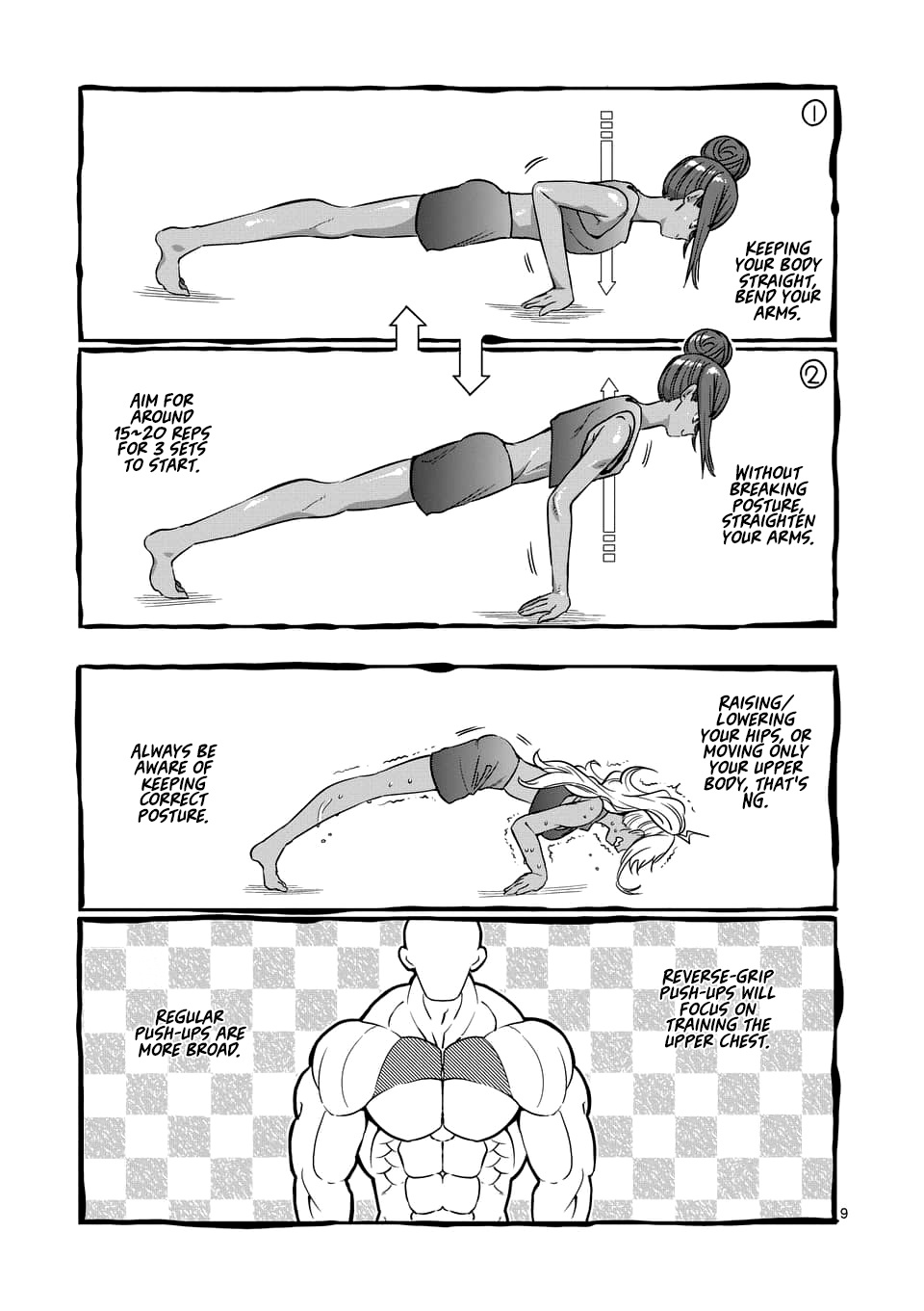 Danberu Nan Kiro Moteru? - Vol.9 Chapter 78: Reverse-Grip Push-Ups