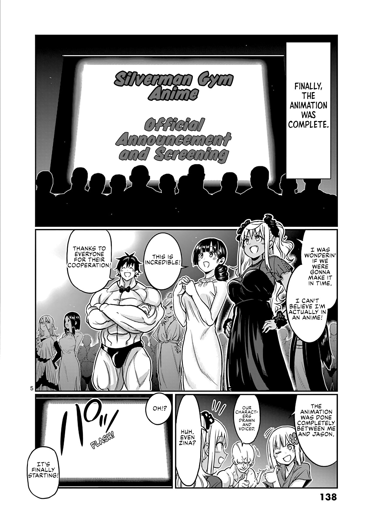 Danberu Nan Kiro Moteru? - Vol.7 Chapter 64.5: Silverman Gym Anime And Maam In Tokyo