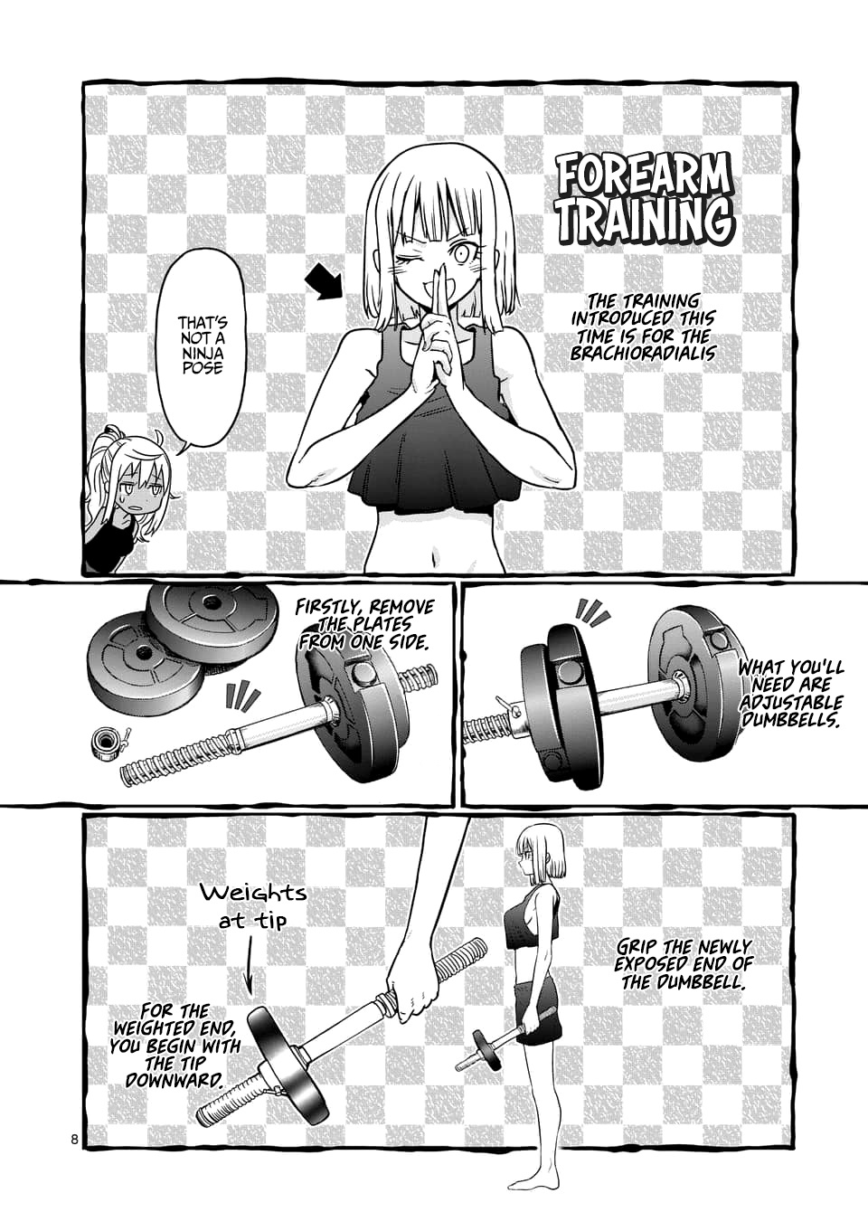 Danberu Nan Kiro Moteru? - Vol.9 Chapter 76: Forearm Training