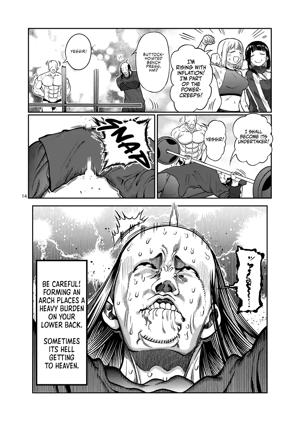 Danberu Nan Kiro Moteru? - Chapter 147: Butt Raised Bench Press