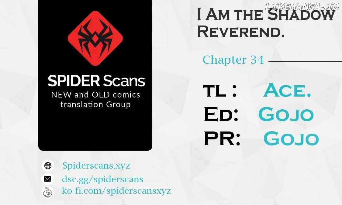 I Am The Shadow Reverend - Chapter 34