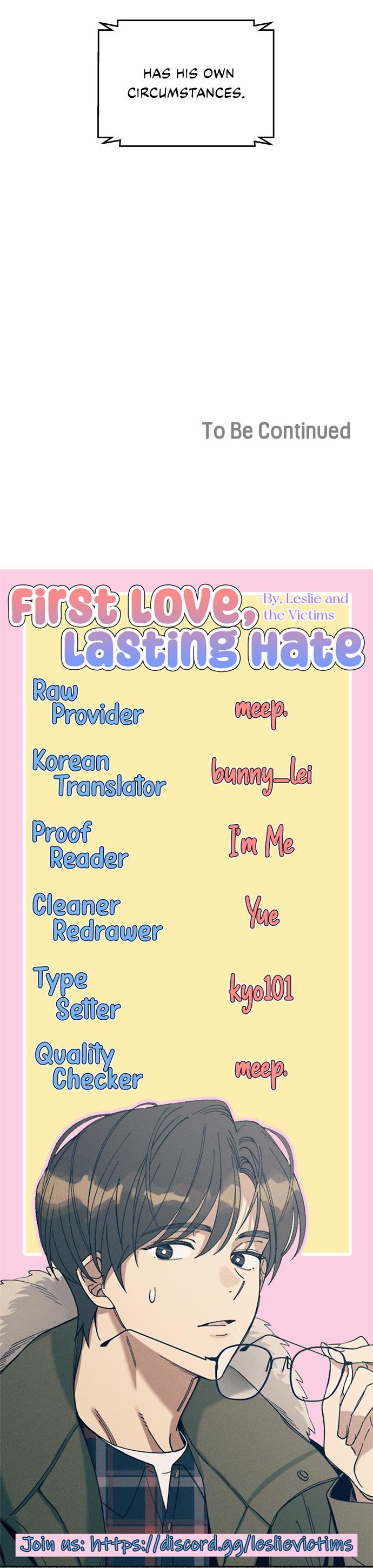 First Love, Lasting Hate - Chapter 12