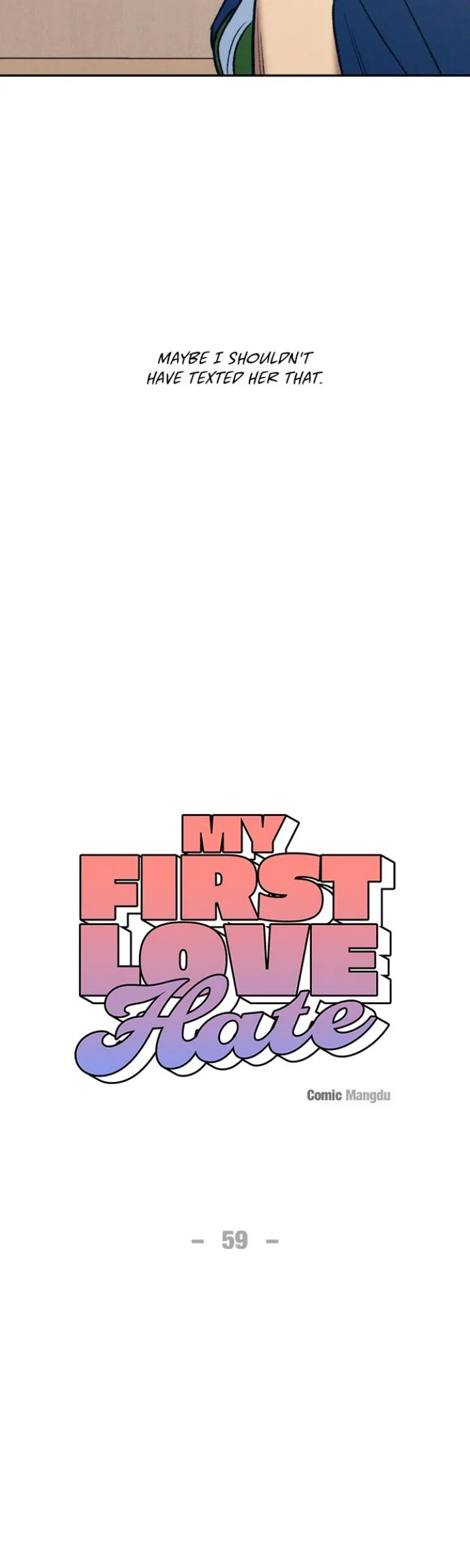 First Love, Lasting Hate - Chapter 59