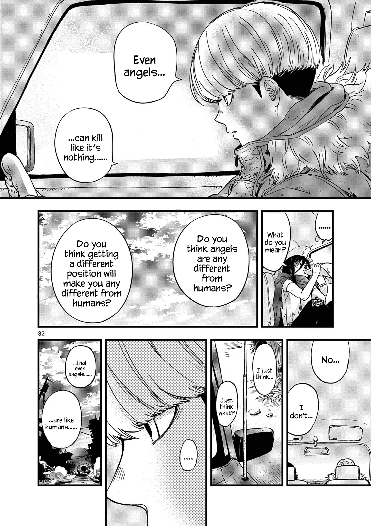 Shuumatsu No Jinrui Ni Bunmei Wa Hitsuyou Desu Ka? - Vol.1 Chapter 3: An Angel, Eating Naan