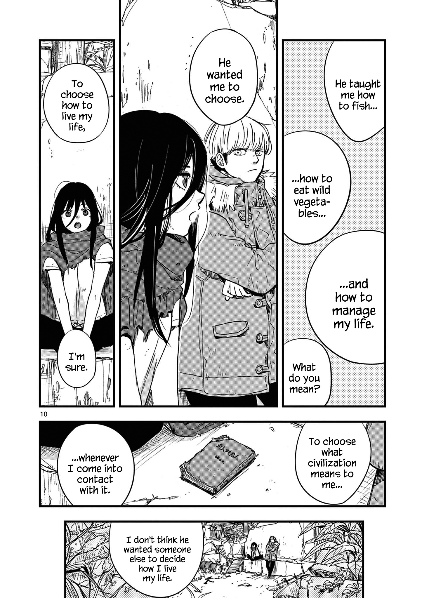 Shuumatsu No Jinrui Ni Bunmei Wa Hitsuyou Desu Ka? - Chapter 7: A Meeting, Two People Confront Each Other