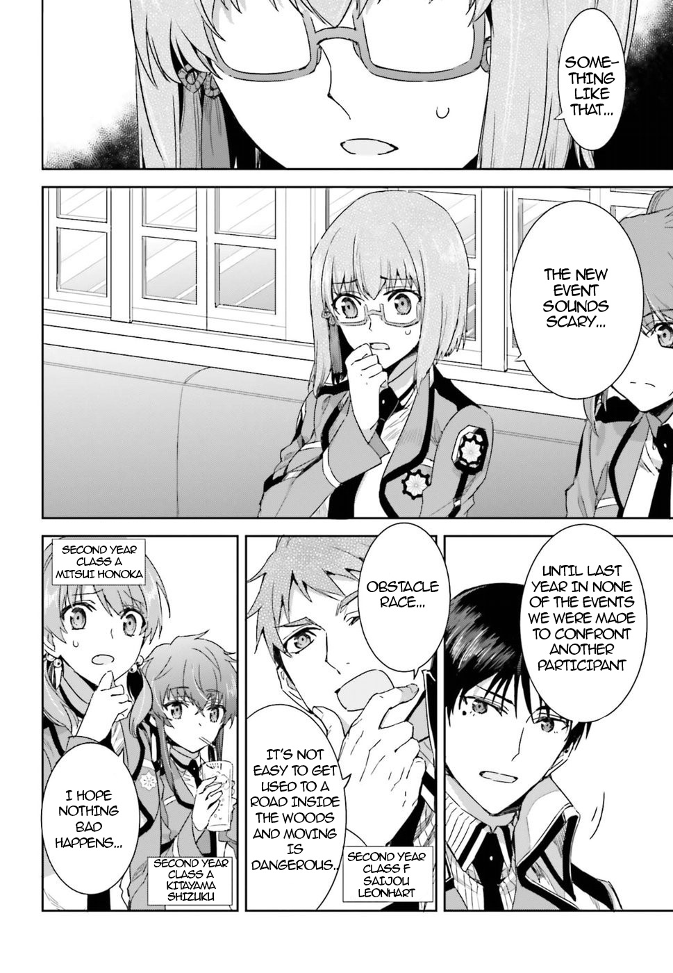 Mahouka Koukou No Rettousei - Steeplechase-Hen - Vol.1 Chapter 1: Important Points Of The Meeting