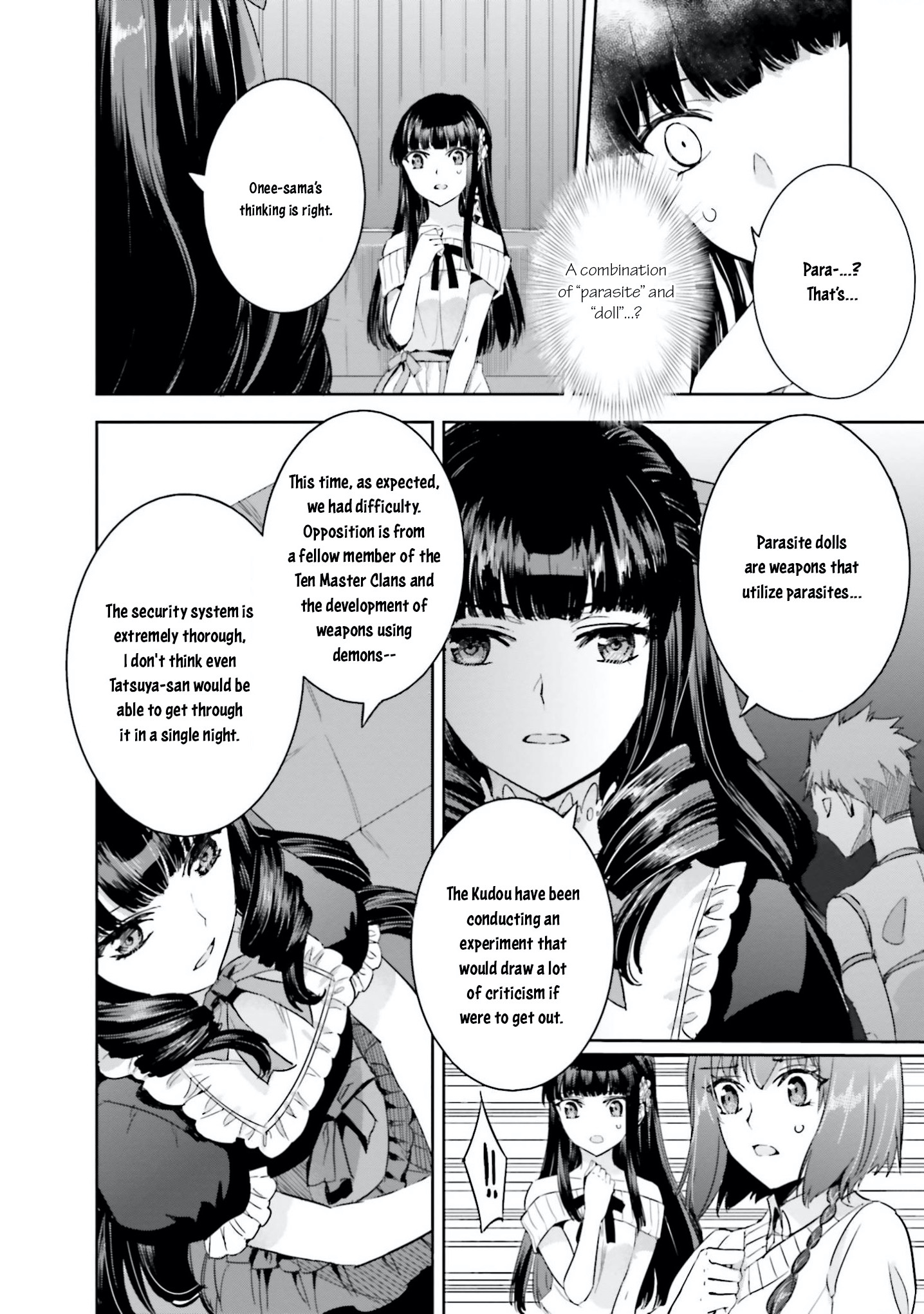 Mahouka Koukou No Rettousei - Steeplechase-Hen - Vol.2 Chapter 7: Parent And Child Of The Kuroba