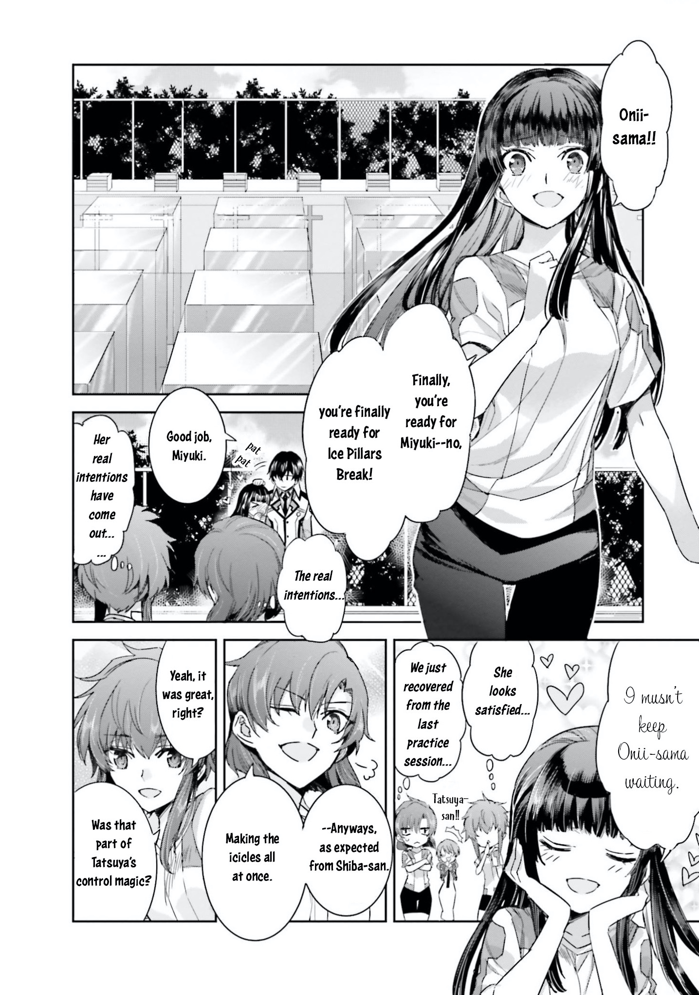 Mahouka Koukou No Rettousei - Steeplechase-Hen - Vol.1 Chapter 4: Mock Battle