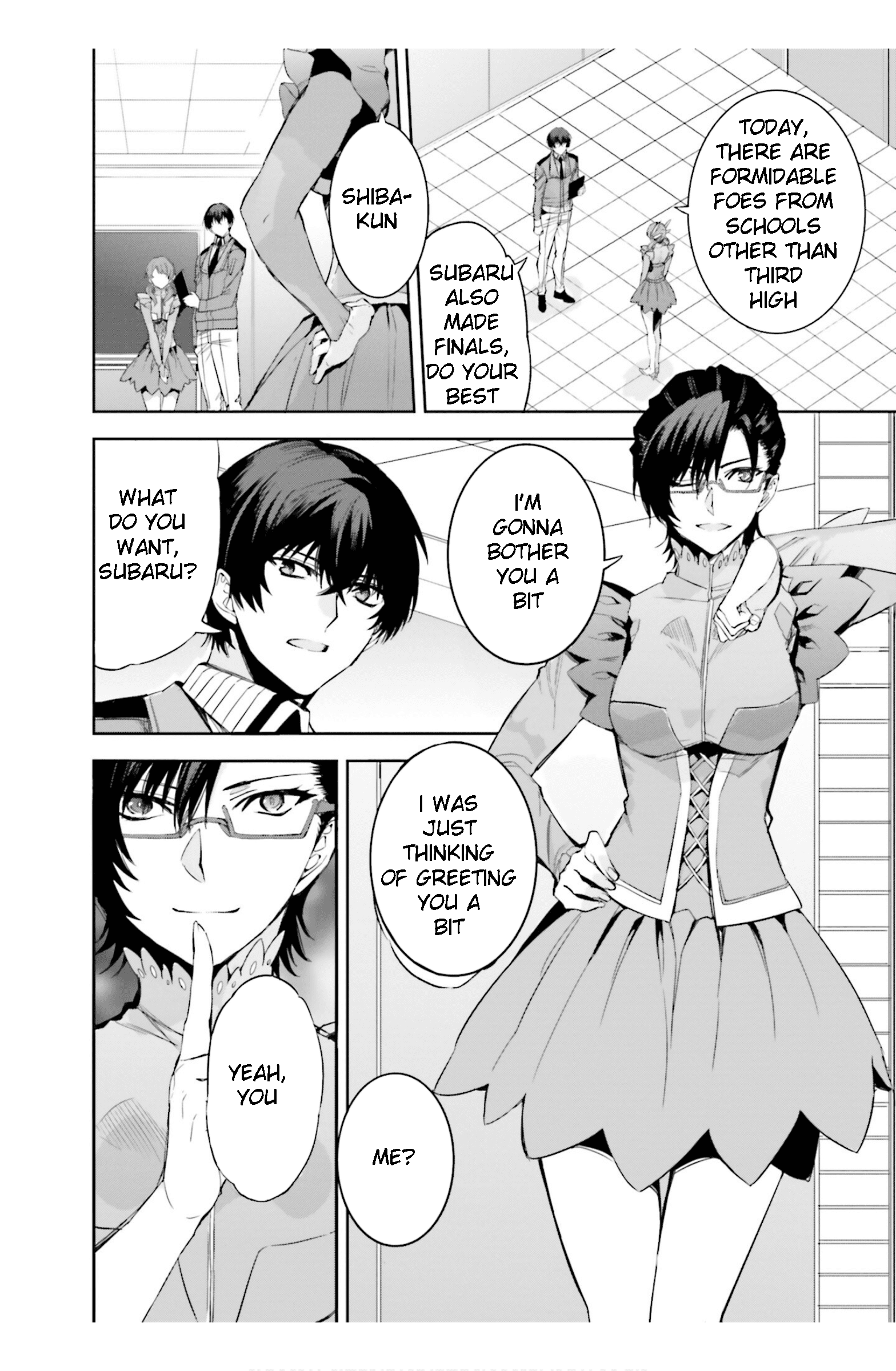 Mahouka Koukou No Rettousei - Steeplechase-Hen - Vol.3 Chapter 17: Kokonokame, Tookame, Yoru - Day Nine, Day Ten, Night