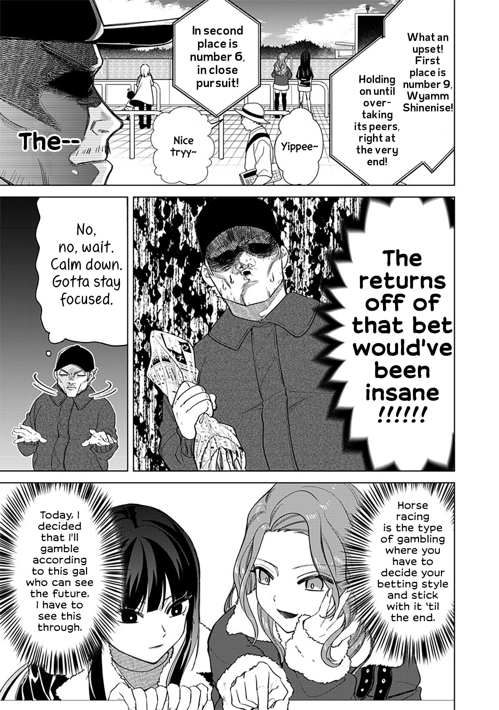 Shiretto Sugee Koto Iteru Gal: Shiritsu Para No Marukoukou No Nichijou - Chapter 5: Having Foresight, But Gambling Normally Kinda Deal