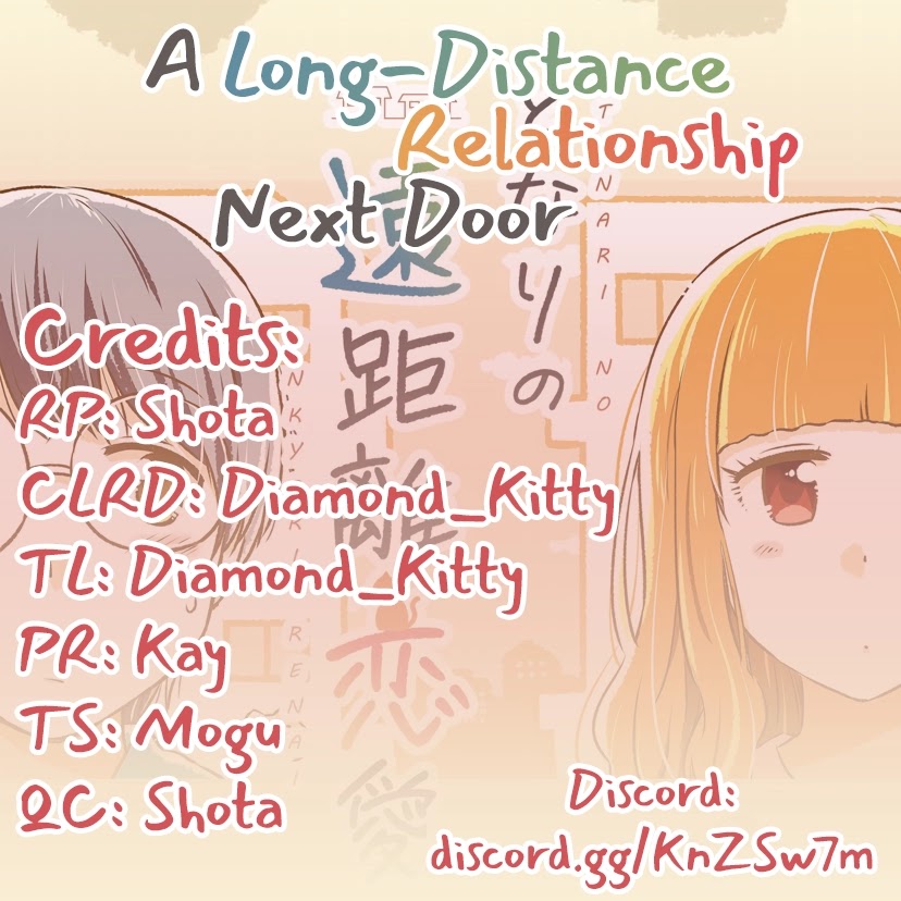 A Long-Distance Relationship Next Door - Chapter 9: Connected Thoughts