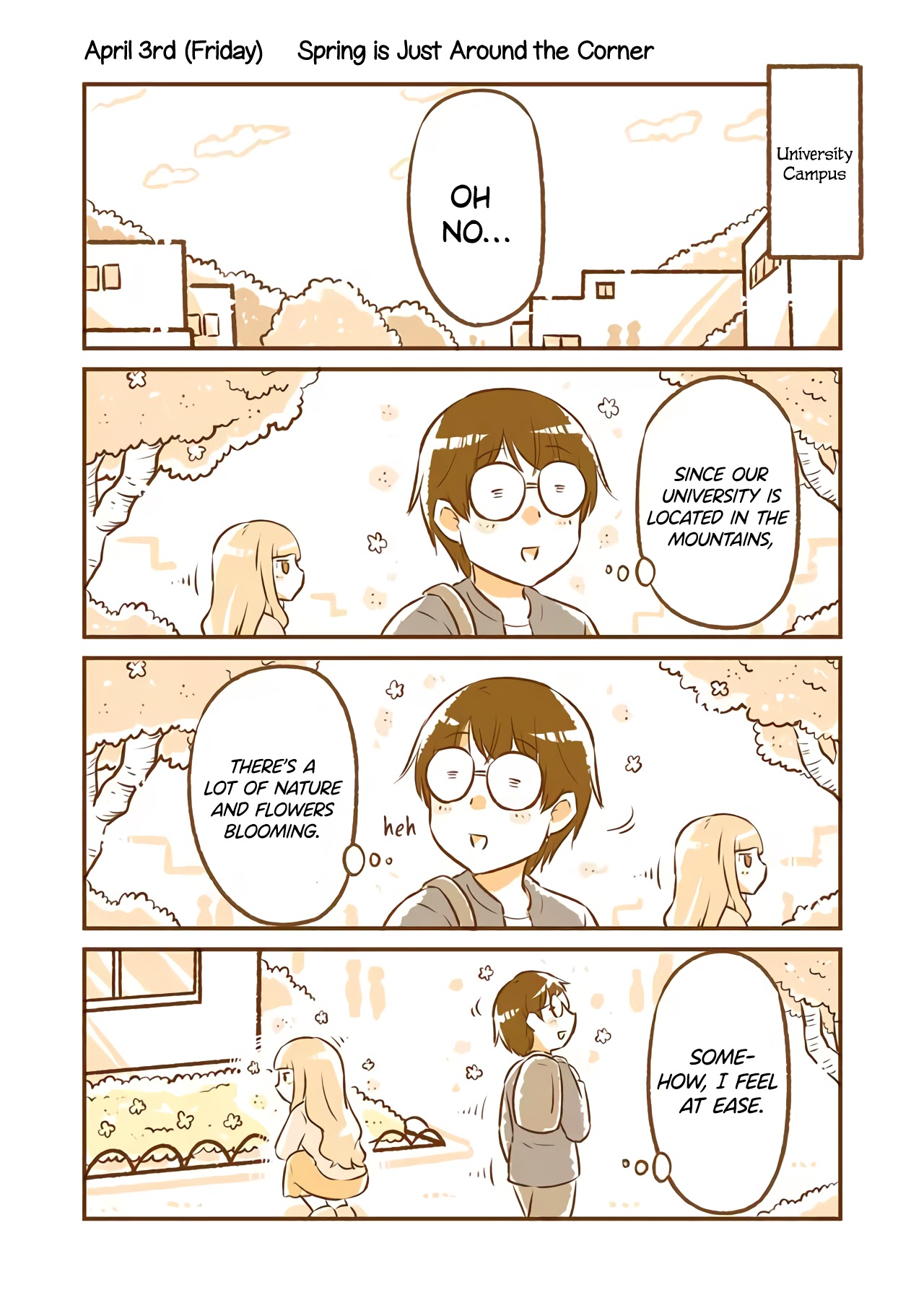 A Long-Distance Relationship Next Door - Chapter 3: Spring Is Just Around The Corner