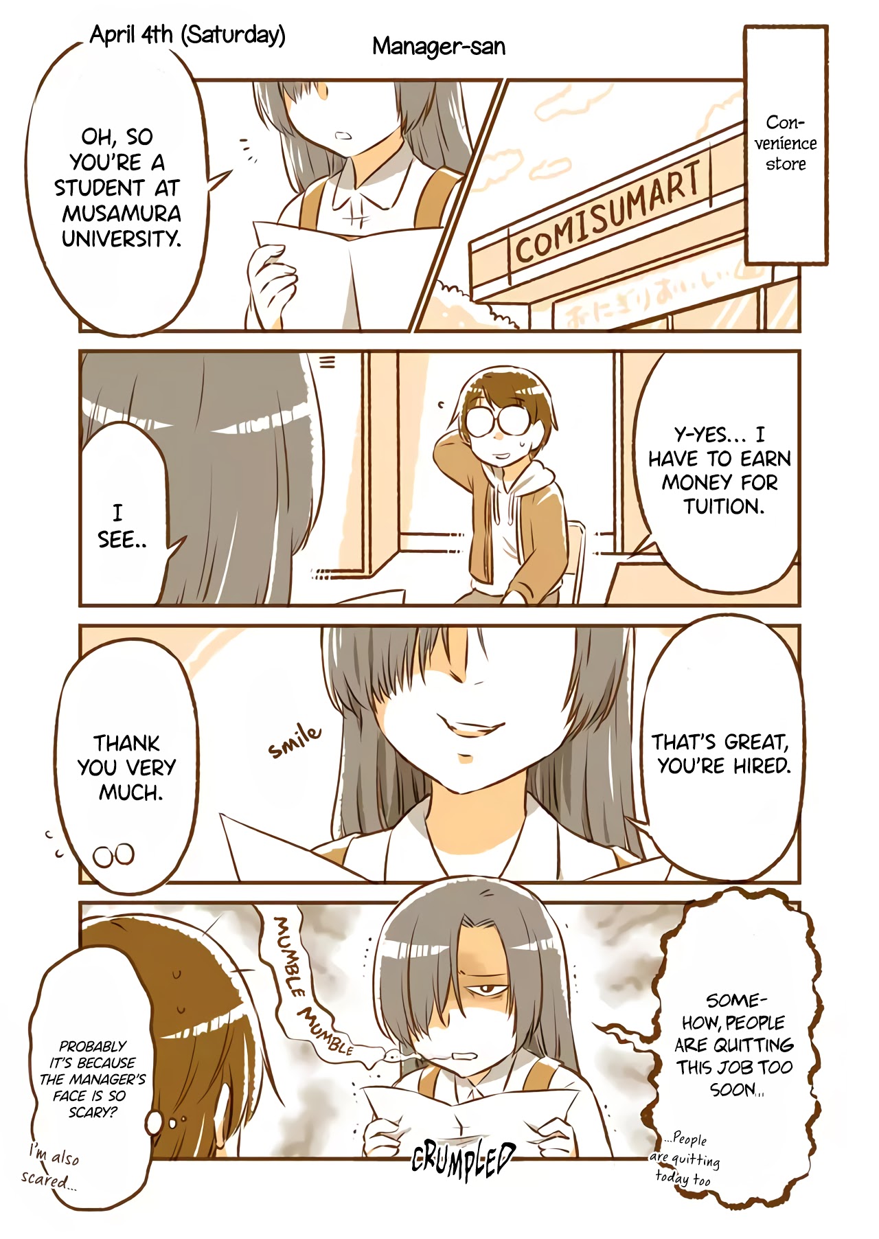 A Long-Distance Relationship Next Door - Chapter 4: Convenience Store