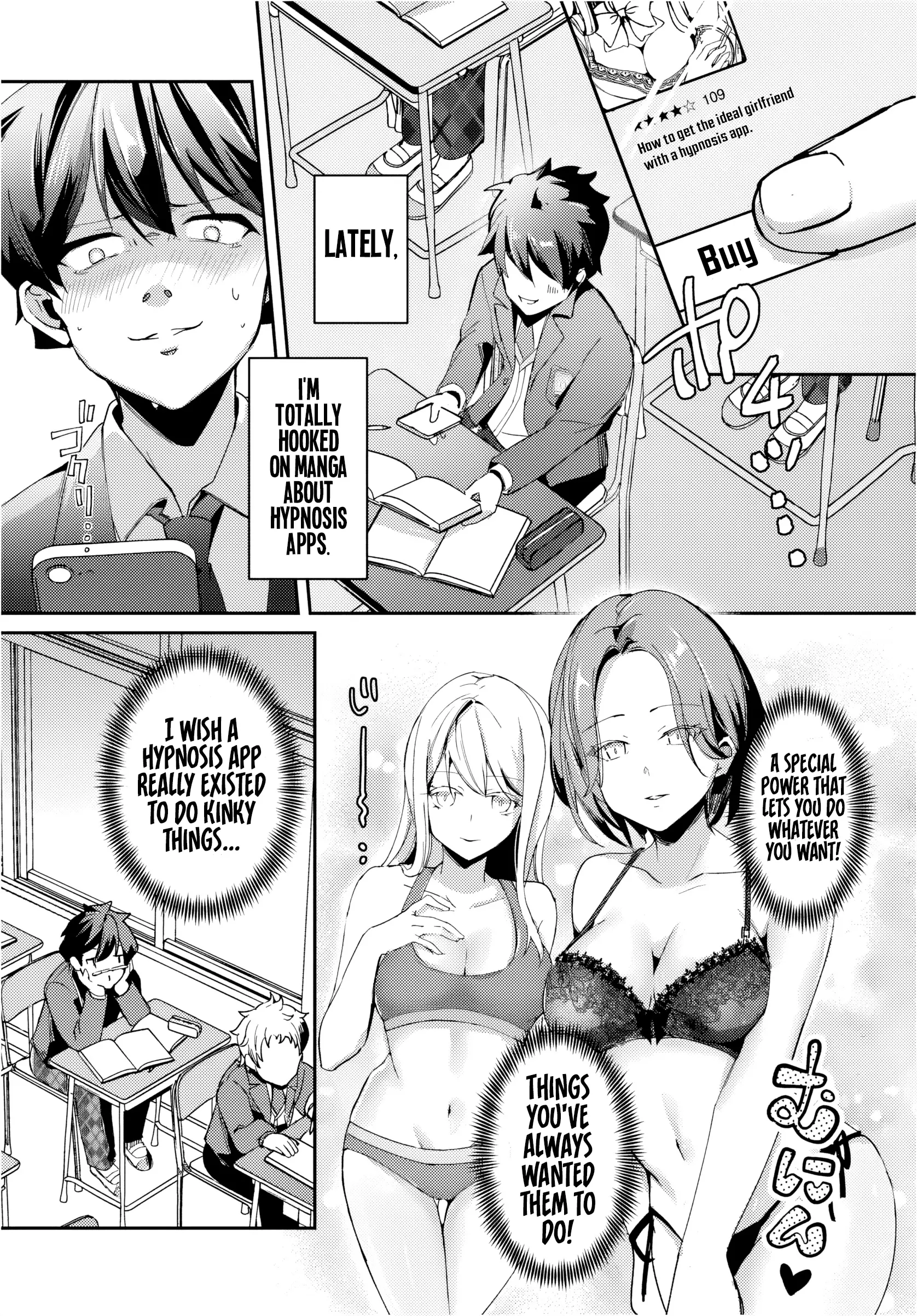 Te Ni Ireta Saimin Appli De Yume No Harem Seikatsu O Okuritai - Chapter 1