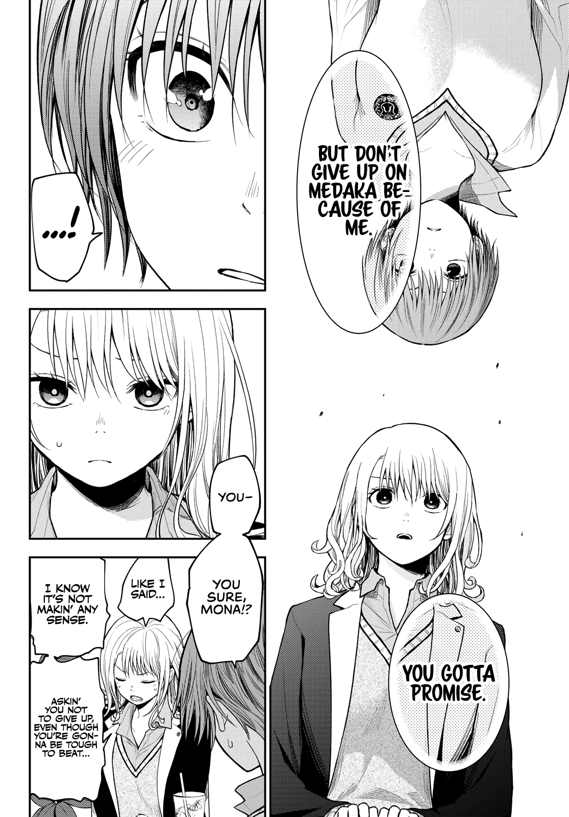 My Charms Are Wasted On Kuroiwa Medaka - Chapter 74: Girl Talk With Her