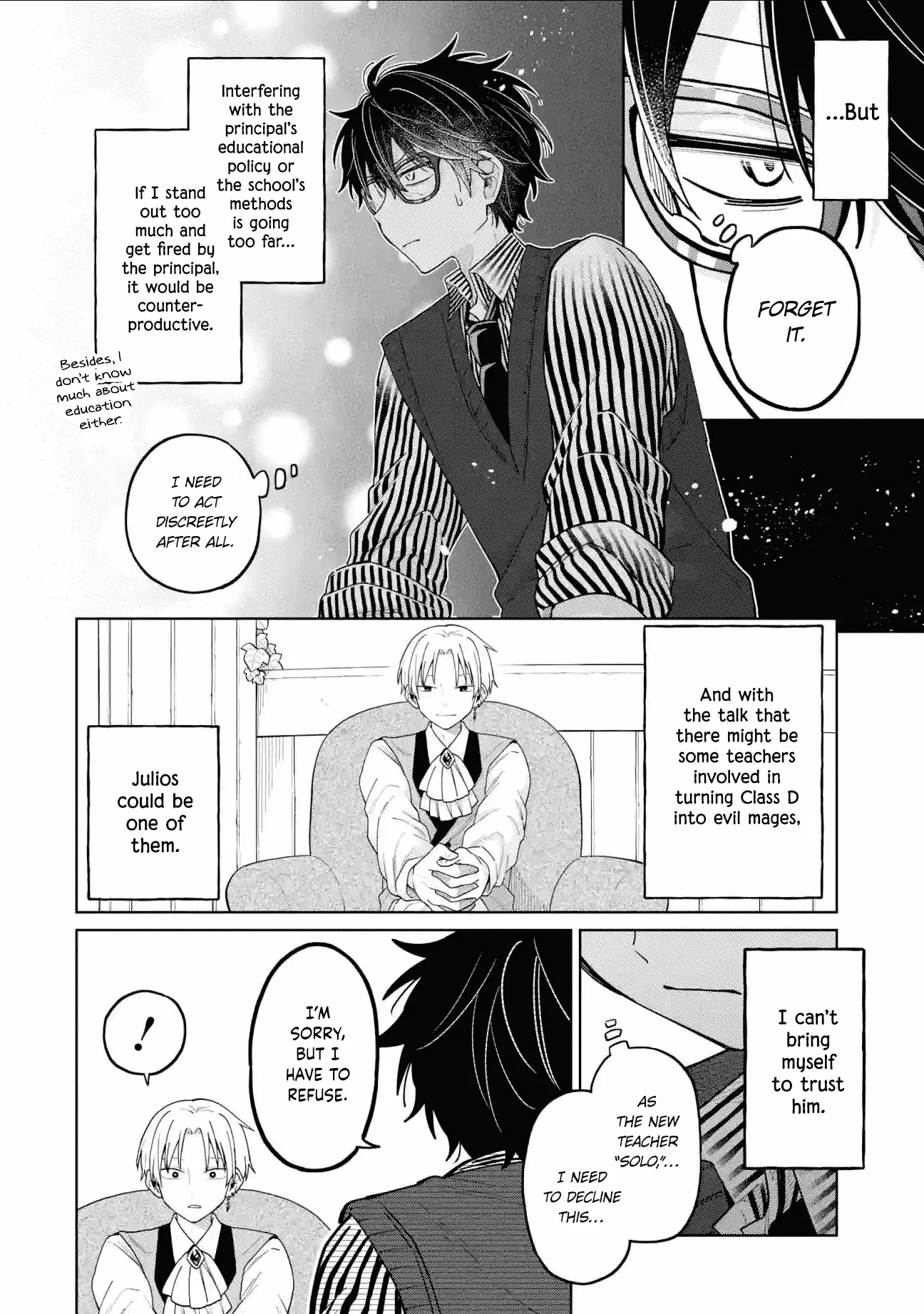 Sensei! Bokutachi Ga Sekai Wo Horoboshimasu. - Chapter 26: Twenty-Sixth Period: Julios Anon