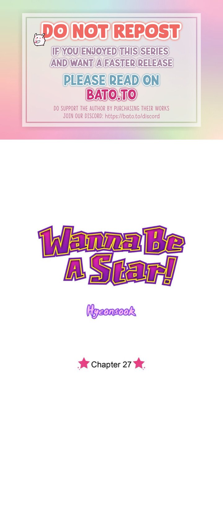 Wanna Be A Star - Chapter 27