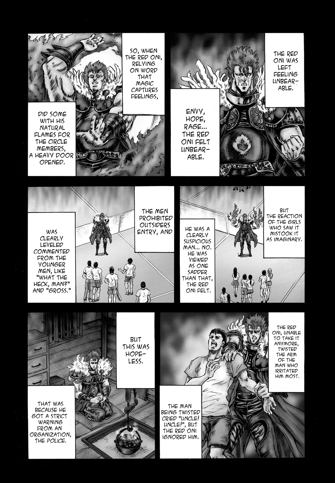 Fist Of The North Star - Strawberry Flavor - Vol.4 Chapter 39.5: Hokuto Folk Tale - The Red Oni Who Cried