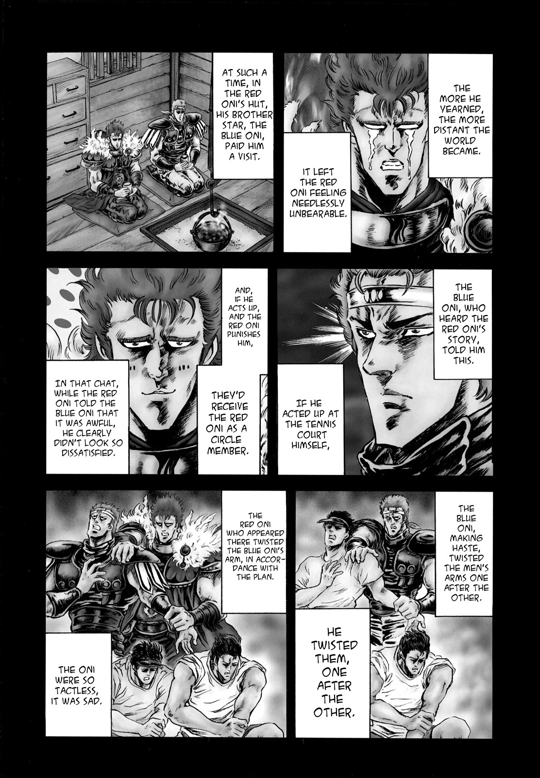 Fist Of The North Star - Strawberry Flavor - Vol.4 Chapter 39.5: Hokuto Folk Tale - The Red Oni Who Cried