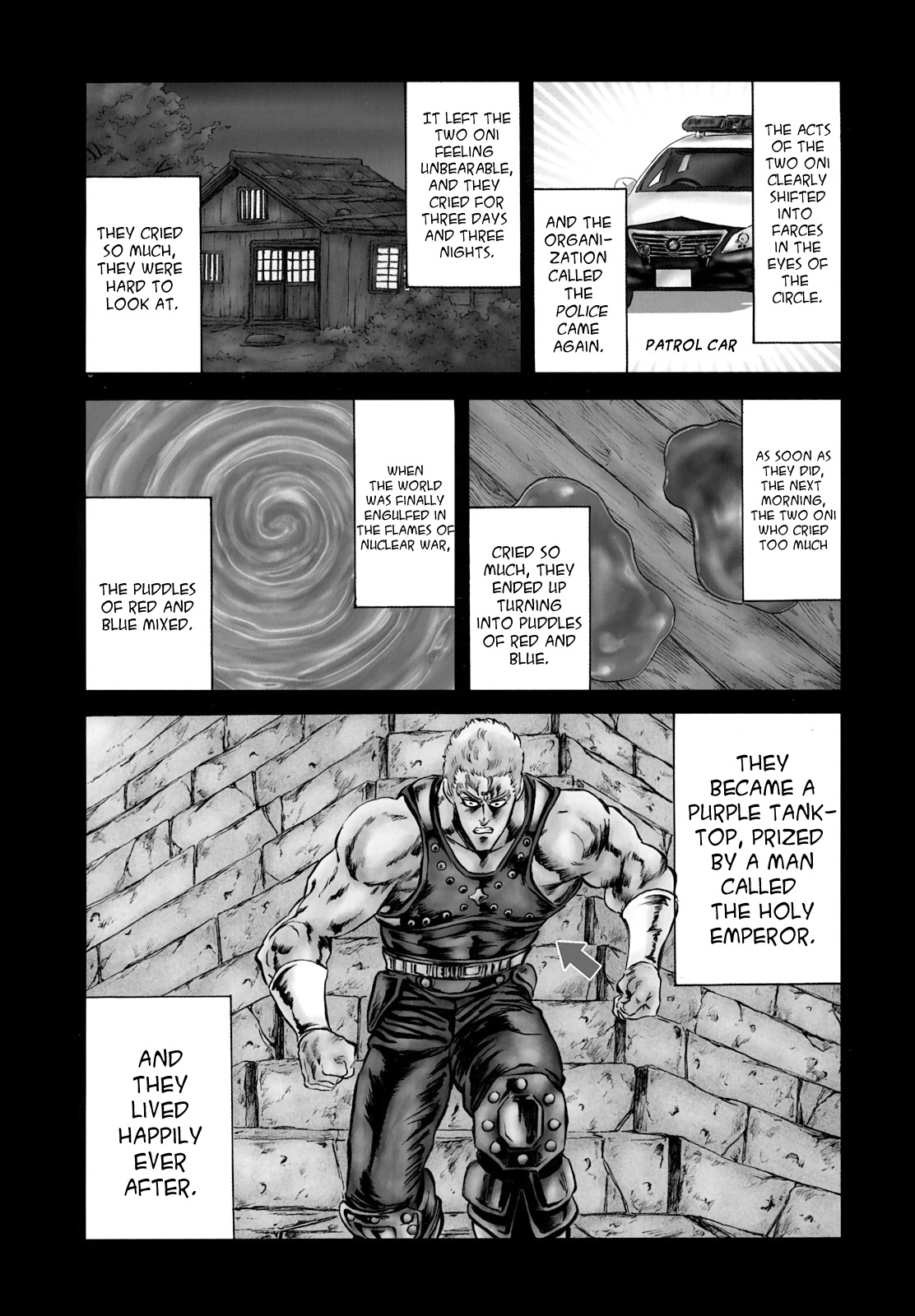 Fist Of The North Star - Strawberry Flavor - Vol.4 Chapter 39.5: Hokuto Folk Tale - The Red Oni Who Cried