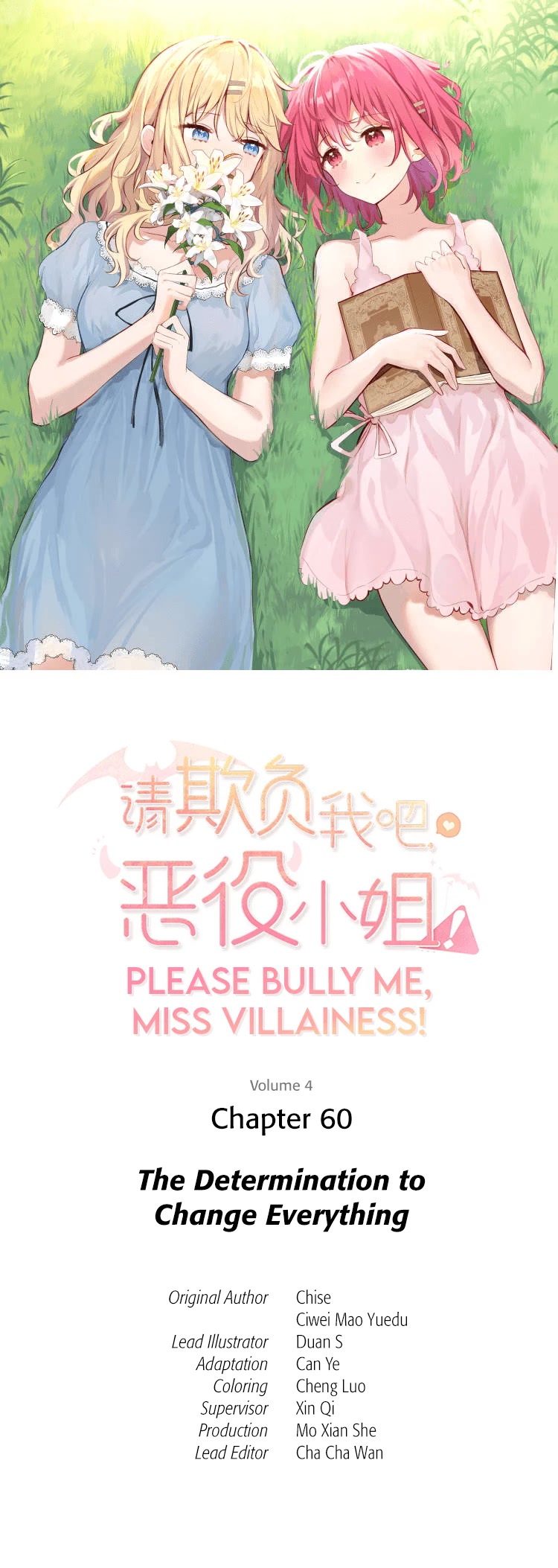 Please Bully Me, Miss Villainess! - Chapter 60: The Determination To Change Everything