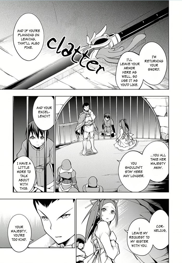 Tsurugi No Joou To Rakuin No Ko - Chapter 9