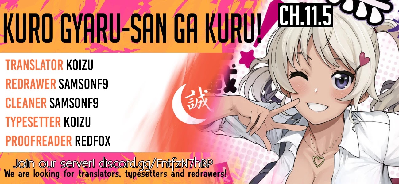 Kuro Gyaru-San Ga Kuru! - Chapter 11