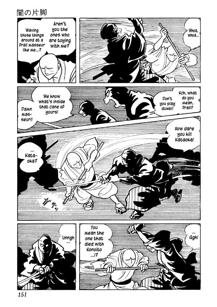 Sabu To Ichi Torimonohikae - Vol.1 Chapter 3 : Leg Of Darkness