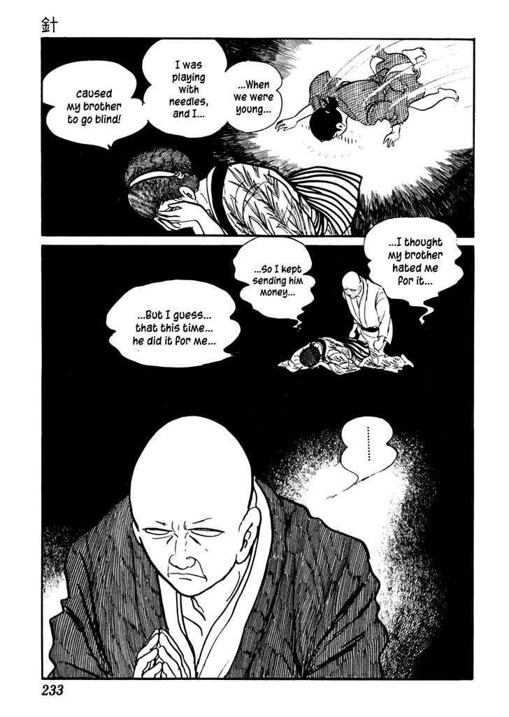 Sabu To Ichi Torimonohikae - Vol.10 Chapter 63 : Needle