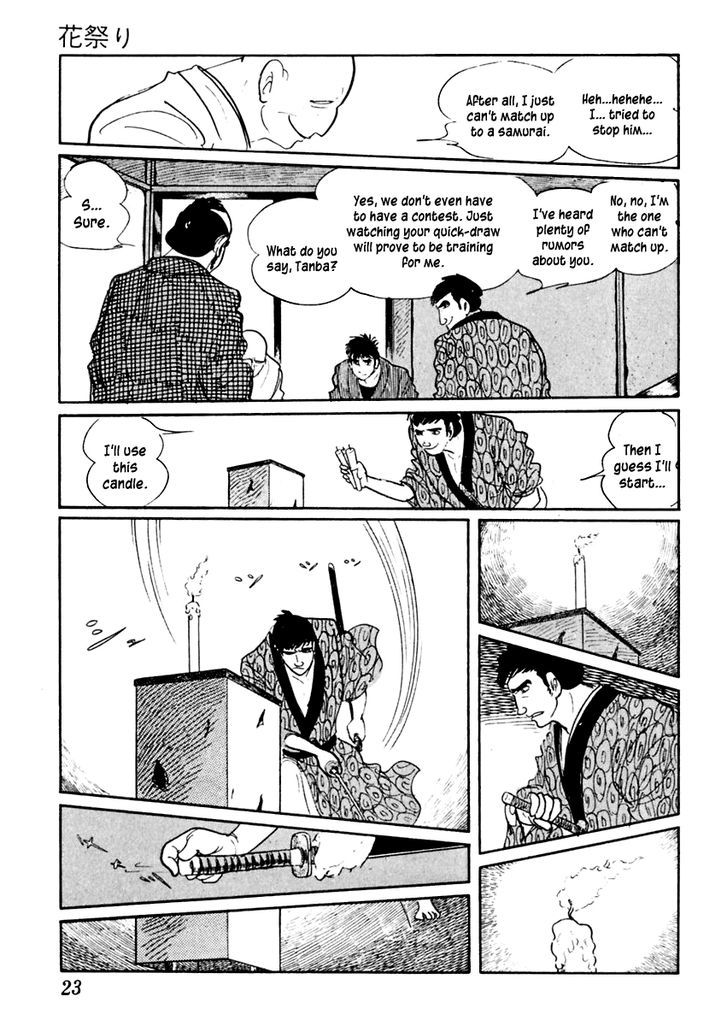 Sabu To Ichi Torimonohikae - Vol.6 Chapter 30 : Flower Festival