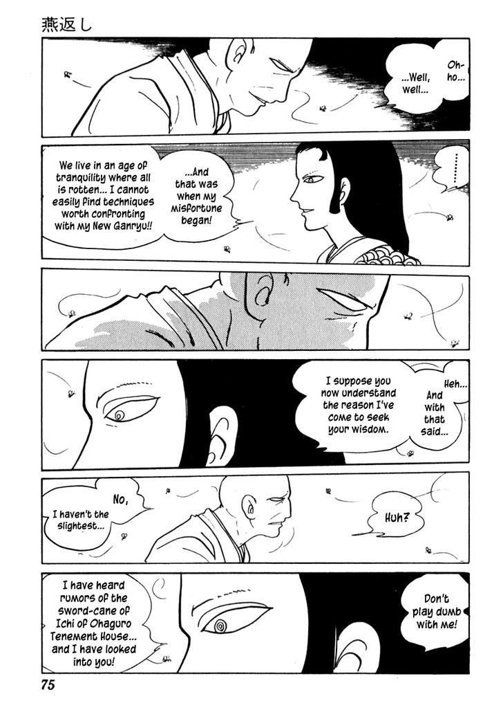 Sabu To Ichi Torimonohikae - Vol.11 Chapter 66 : Swallow Counter