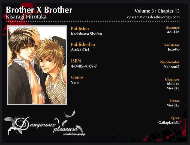 Brother X Brother - Vol.3 Chapter 15