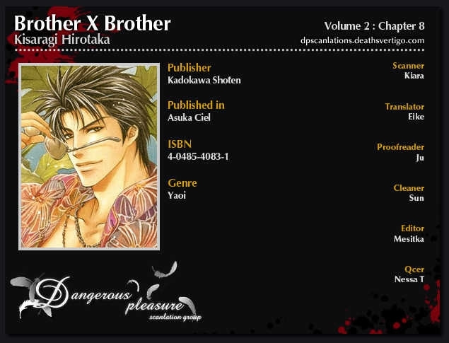 Brother X Brother - Vol.2 Chapter 8 : Collaspe Of The Norm