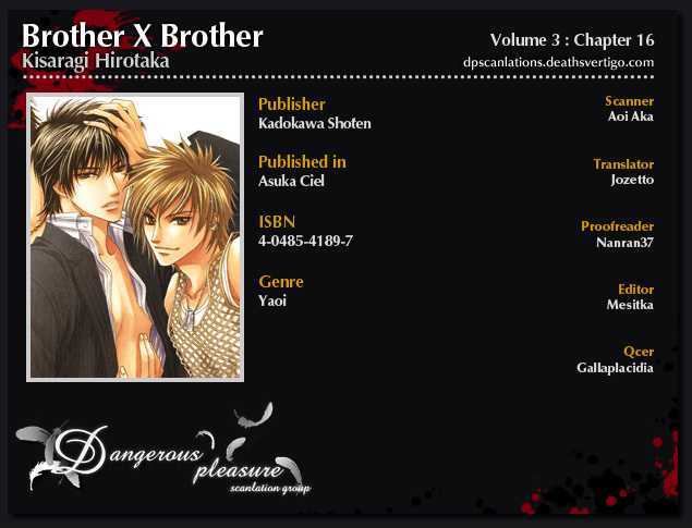 Brother X Brother - Vol.3 Chapter 16