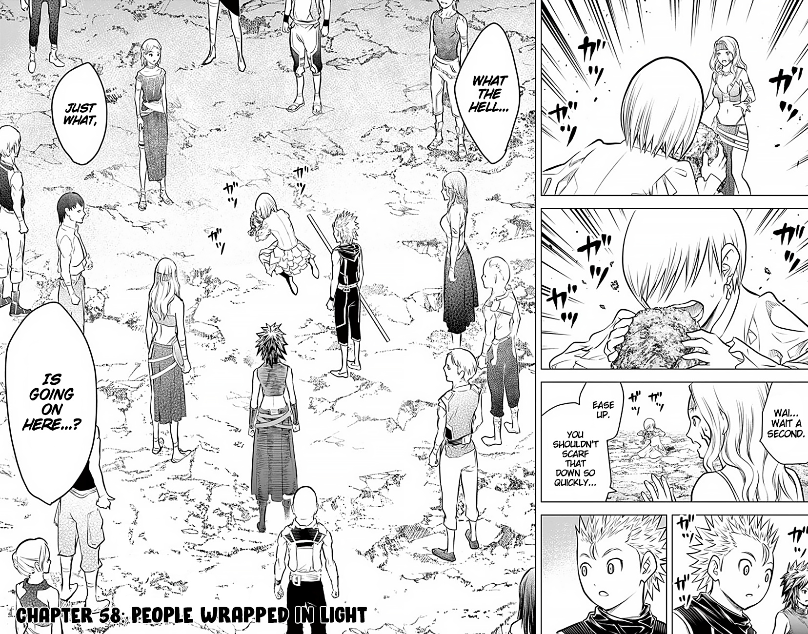 Soukyuu No Ariadne - Vol.7 Chapter 58: People Wrapped In Light