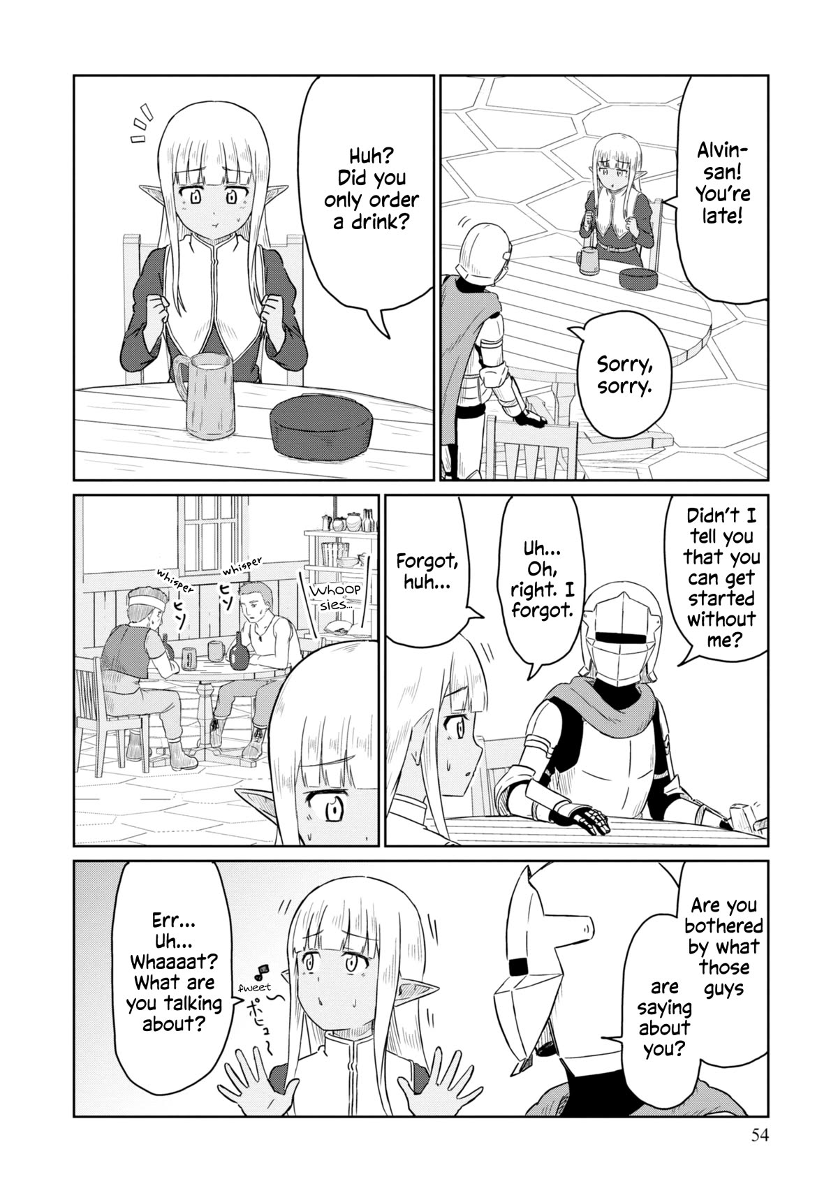 Kono Healer Mendokusai - Chapter 45: At The Tavern