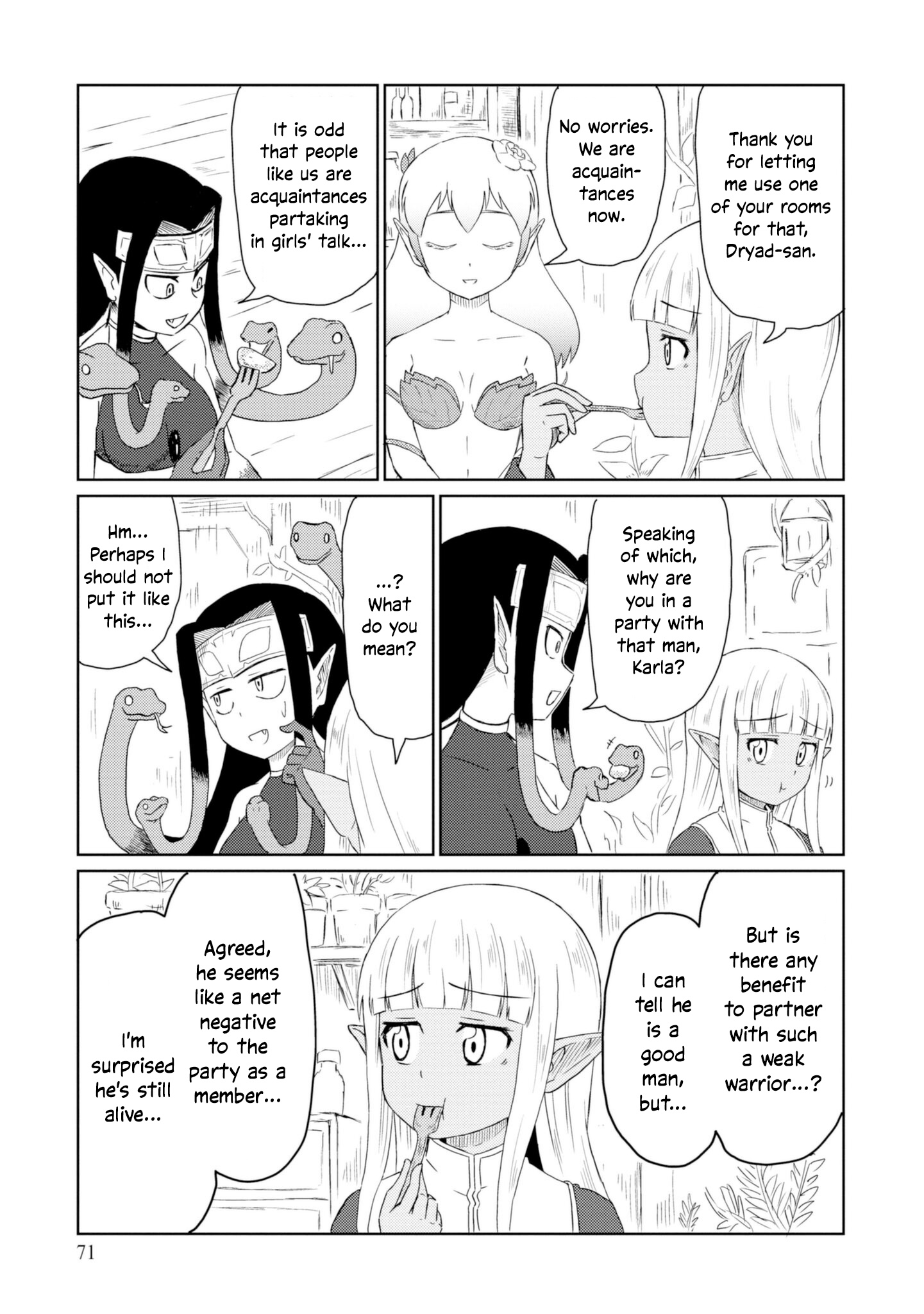 Kono Healer Mendokusai - Vol.3 Chapter 26: Girls' Talk