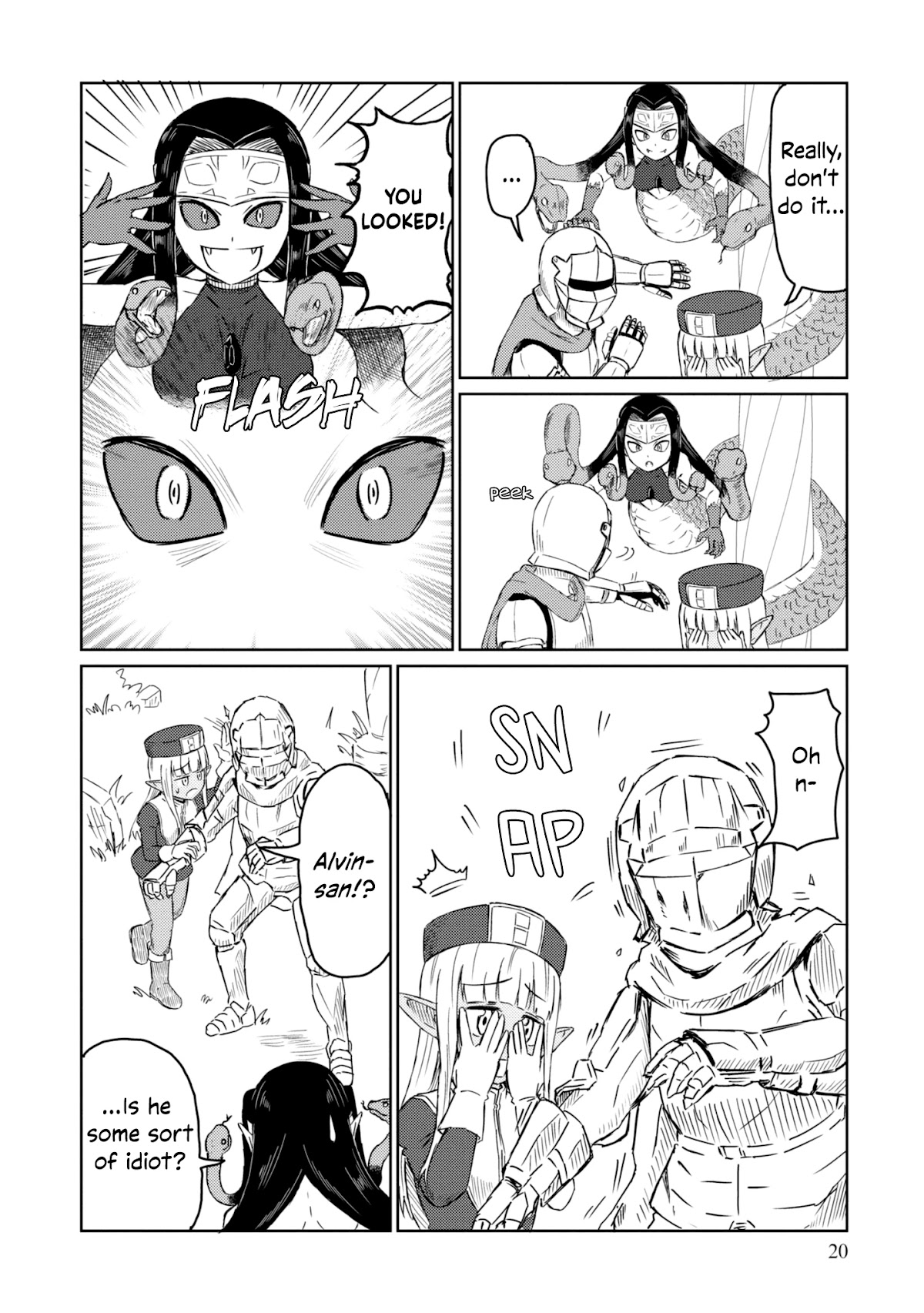 Kono Healer Mendokusai - Chapter 22: Medusa