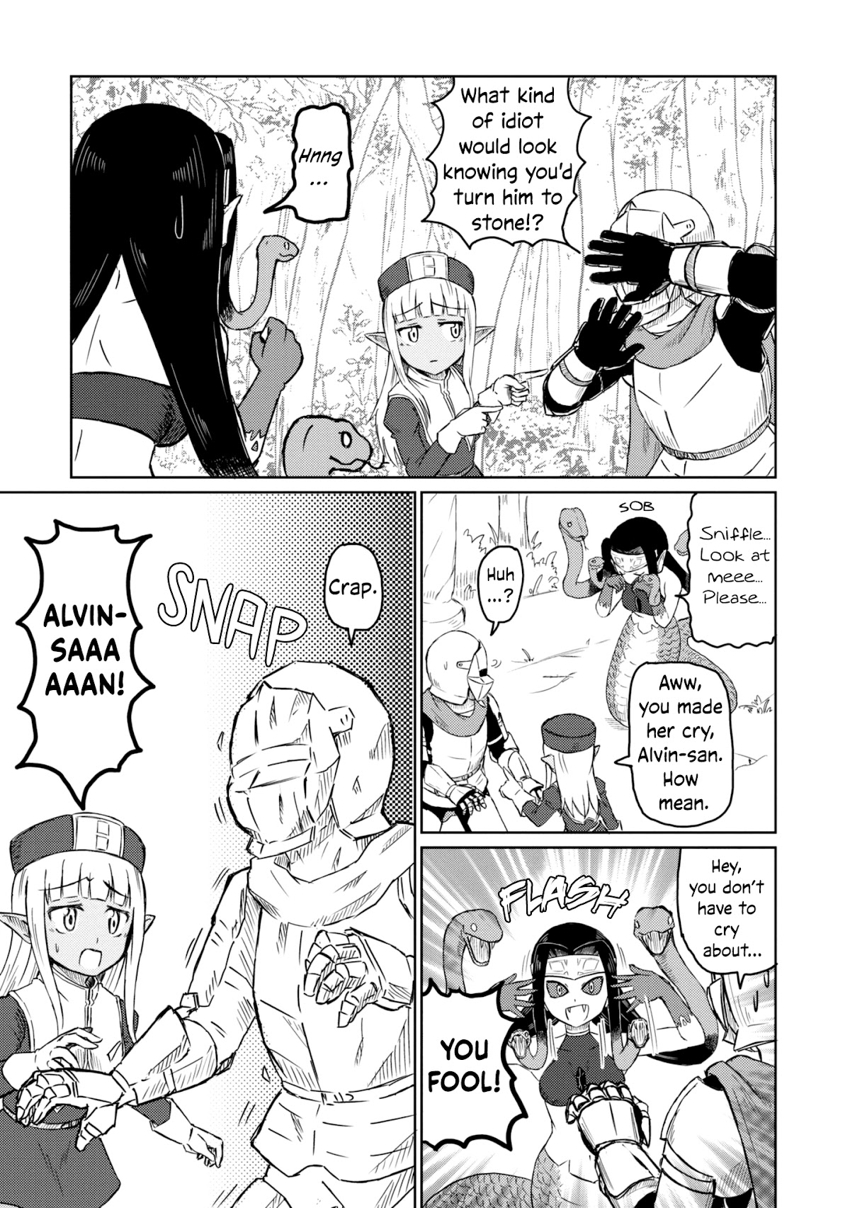 Kono Healer Mendokusai - Chapter 22: Medusa