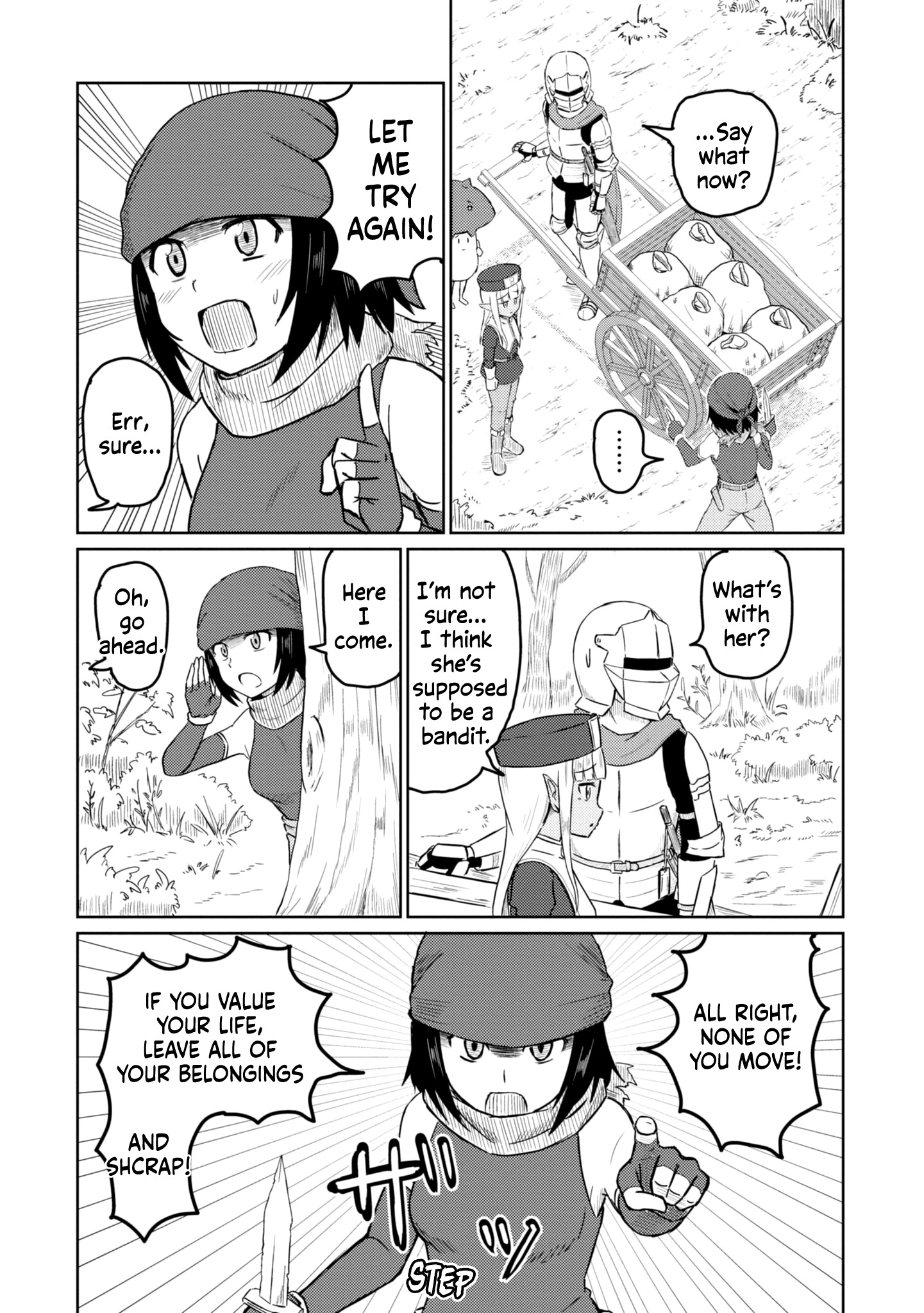 Kono Healer Mendokusai - Vol.4 Chapter 32: Bandit